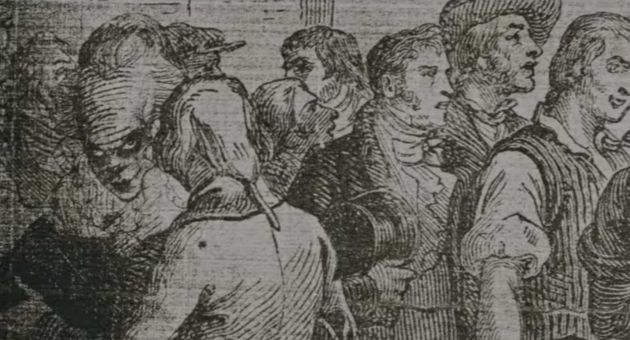 La escena se traslada al año 1600. La escena se traslada al año 1600.