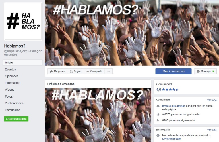 La campaña #Hablamos? impulsada por Guillermo Fernández La campaña #Hablamos? impulsada por Guillermo Fernández
