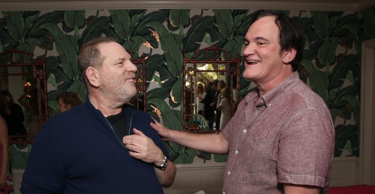Harvey Weinstein y Quentin Tarantino, en una foto de 2016 Harvey Weinstein y Quentin Tarantino, en una foto de 2016