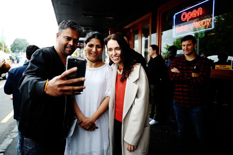 New Zealand Prime Minister Jacinda Ardern poses for photos at the Sandringham street festival on October 28, 2017 in Auckland, New Zealand. Jacinda Ardern was sworn in as New Zealand's 20th Prime Minister on Thursday and is the country's youngest leader in more than 150 years. New Zealand Prime Minister Jacinda Ardern poses for photos at the Sandringham street festival on October 28, 2017 in Auckland, New Zealand. Jacinda Ardern was sworn in as New Zealand's 20th Prime Minister on Thursday and is the country's youngest leader in more than 150 years.