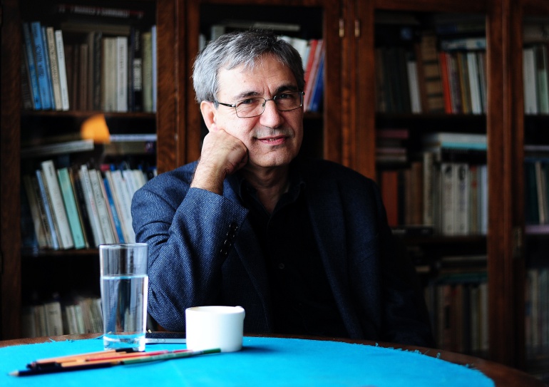 El escritor y premio Nobel turco Orhan Pamuk El escritor y premio Nobel turco Orhan Pamuk