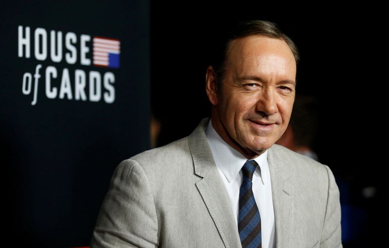 Kevin Spacey, durante una presentación de 'House of cards' Kevin Spacey, durante una presentación de 'House of cards'