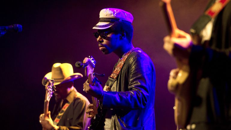 Curtis Harding durante su actuación en el festival de jazz de Rotterdam en 2015 Curtis Harding durante su actuación en el festival de jazz de Rotterdam en 2015