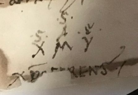 Firma de Cristóbal Colón Firma de Cristóbal Colón