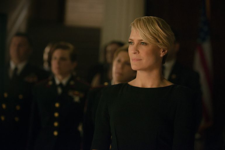 Robin Wright interpreta a Claire Underwood en 'House of cards' Robin Wright interpreta a Claire Underwood en 'House of cards'
