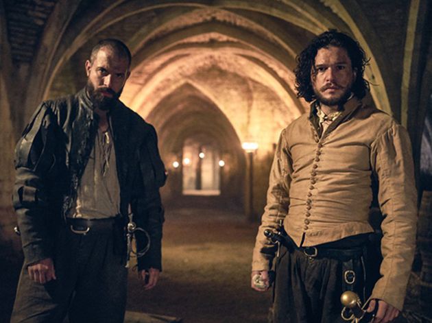 Tom Cullen y Kit Harington, en una imagen de 'Gunpowder' Tom Cullen y Kit Harington, en una imagen de 'Gunpowder'