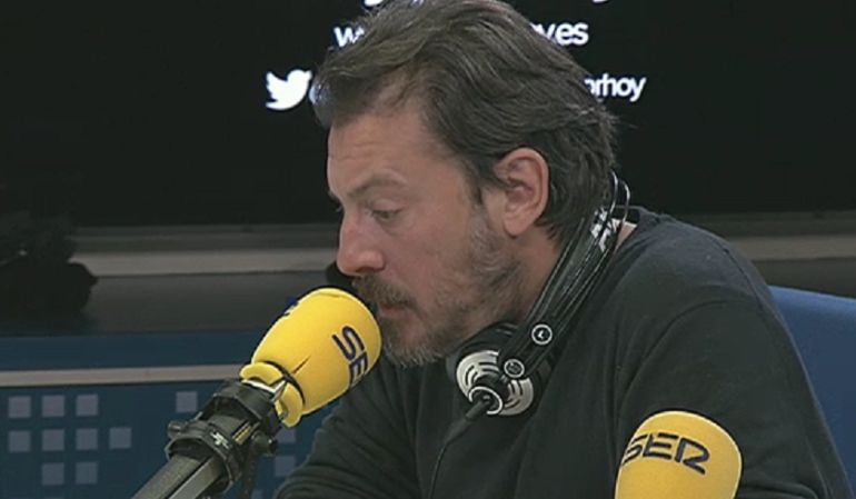 Ray Loriga en los estudios de la SER Ray Loriga en los estudios de la SER