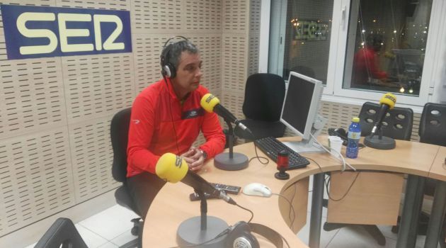 Israel Santana, en los estudios de Cadena SER Las Palmas Israel Santana, en los estudios de Cadena SER Las Palmas