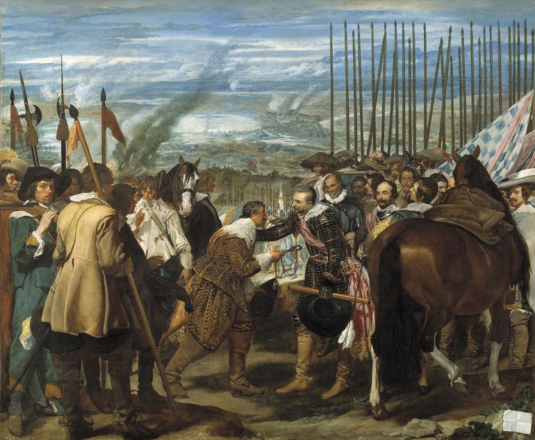 ¿Qué se traen entre manos los protagonistas de "La Rendición de Breda"? ¿Qué se traen entre manos los protagonistas de "La Rendición de Breda"?