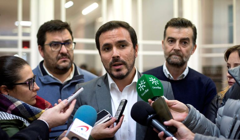 El coordinador general de Izquierda Unida, Alberto Garzón El coordinador general de Izquierda Unida, Alberto Garzón