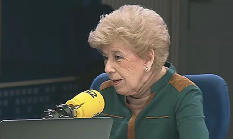 Pilar Urbano en los estudios de la SER Pilar Urbano en los estudios de la SER