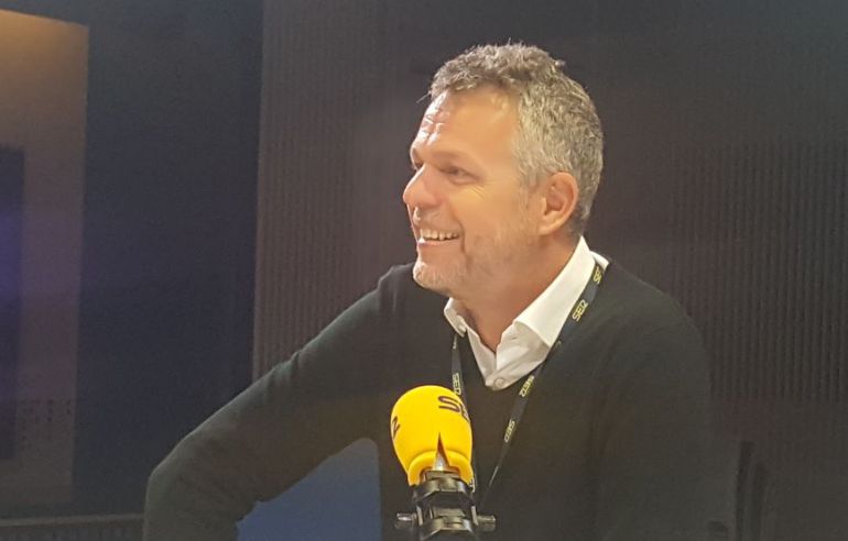 Andy Stalman en los estudios de la SER Andy Stalman en los estudios de la SER