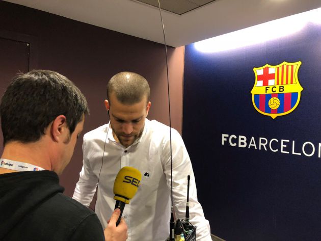 Laguardia atiende a la llamada de Carrusel Deportivo en el Camp Nou Laguardia atiende a la llamada de Carrusel Deportivo en el Camp Nou