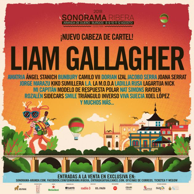Liam Gallagher, al Sonorama 2018 Liam Gallagher, al Sonorama 2018