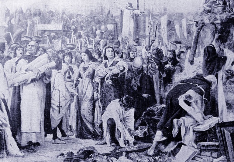 'La hoguera de las vanidades' de Savonarola 'La hoguera de las vanidades' de Savonarola