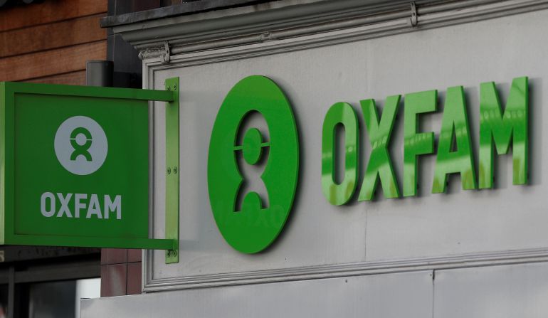 Una tienda de Oxfam en Londres Una tienda de Oxfam en Londres