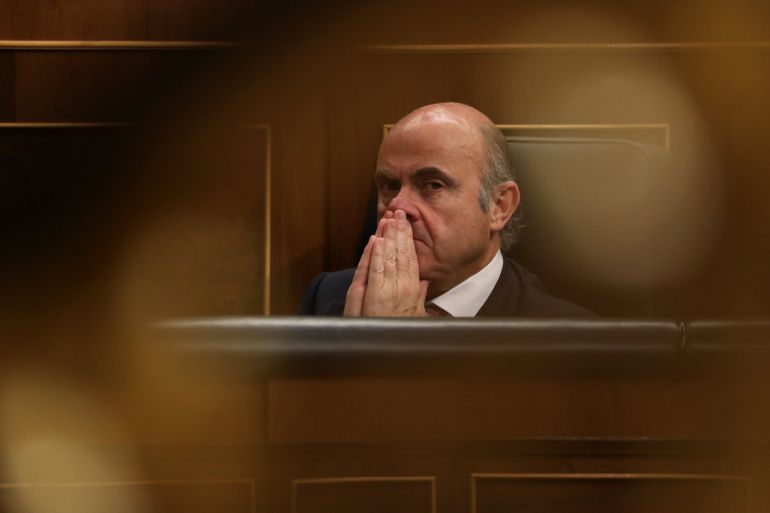 Jonás Fernández: "El candidato Guindos llega al Eurogrupo debilitado" Jonás Fernández: "El candidato Guindos llega al Eurogrupo debilitado"