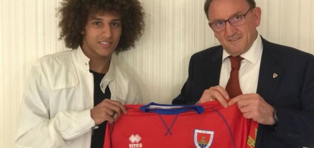 Presentación del jugador del Numancia Presentación del jugador del Numancia
