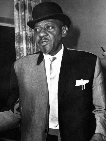 Fotografía de Sonny Boy Williamson tomada en Inglaterra en una fecha sin especificar Fotografía de Sonny Boy Williamson tomada en Inglaterra en una fecha sin especificar