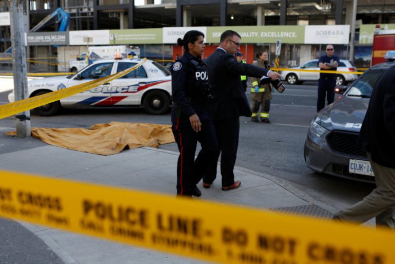 Imagen del atentado de Toronto Imagen del atentado de Toronto