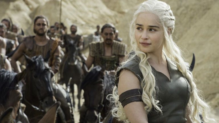 Daenerys Targaryen, uno de los personajes de Juego de Tronos. Daenerys Targaryen, uno de los personajes de Juego de Tronos.