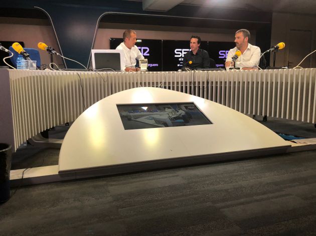 Emery, en los estudios de la Cadena SER Emery, en los estudios de la Cadena SER
