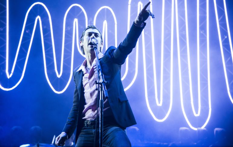 Alex Turner, cantante de los Arctic Monkeys durante una actuación en Brasil en 2014 Alex Turner, cantante de los Arctic Monkeys durante una actuación en Brasil en 2014