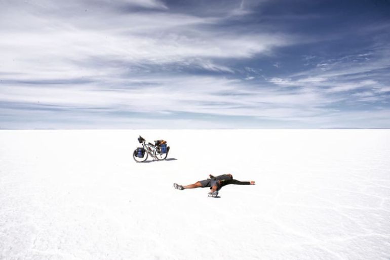 Javier, 'bicicleting' Javier, 'bicicleting'