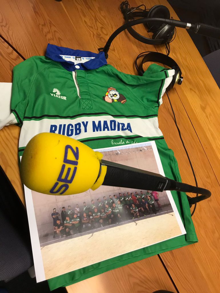 "La gente del rugby estamos como cabras" "La gente del rugby estamos como cabras"