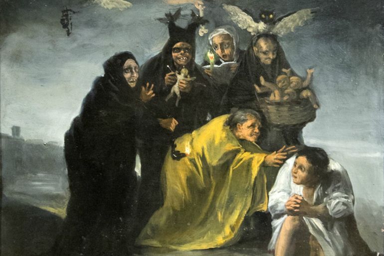Brujas: ¡a por ellas, oeeeee! Brujas: ¡a por ellas, oeeeee!