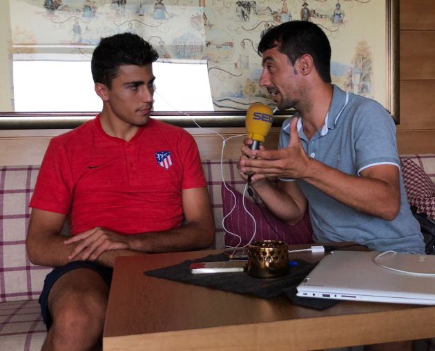 Rodrigo en la entrevista en El Larguero Rodrigo en la entrevista en El Larguero