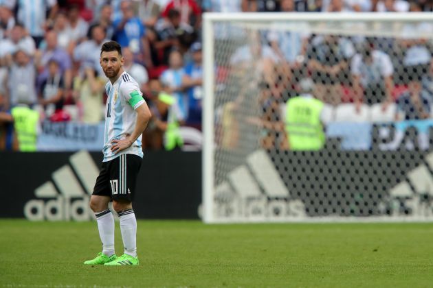 Messi con Argentina tras su eliminación en el Mundial de Rusia Messi con Argentina tras su eliminación en el Mundial de Rusia