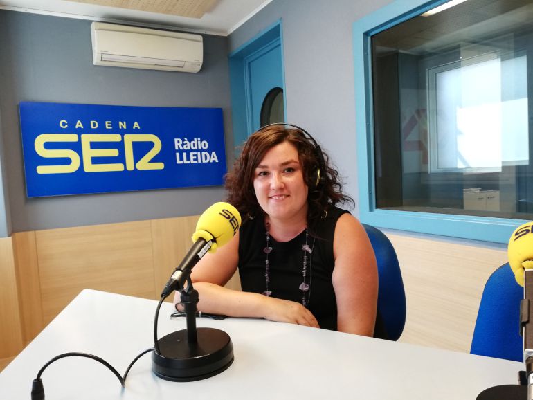 Sheila Queralt en Radio Lleida Sheila Queralt en Radio Lleida