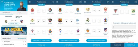 Arranca la Liga 2018/19 y vuelve la porra de Carrusel: ¡llévate los 100.000 euros! Arranca la Liga 2018/19 y vuelve la porra de Carrusel: ¡llévate los 100.000 euros!