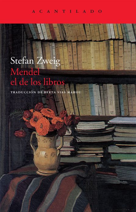 Portada de 'Mendel el de los libros' de Stefan Zweig Portada de 'Mendel el de los libros' de Stefan Zweig