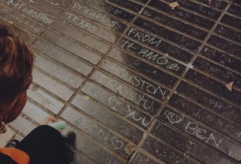 "Recuerdo las miradas de amor la mañana después en Barcelona" "Recuerdo las miradas de amor la mañana después en Barcelona"