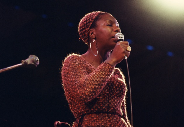 Nina Simone en una actuación en el Festival de Newport de 1970 Nina Simone en una actuación en el Festival de Newport de 1970