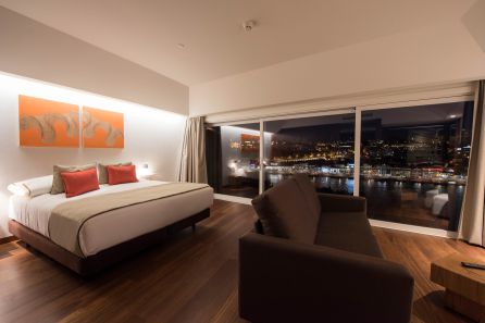 Hotel Carrís Porto Ribeira, navidad desde el mirador de La Ribeira Hotel Carrís Porto Ribeira, navidad desde el mirador de La Ribeira