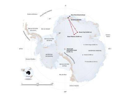 Ruta de la expedición Ruta de la expedición