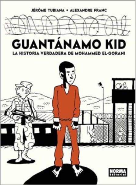 Portada de la novela gráfica sobre la vida de Mohammed El-Gorani Portada de la novela gráfica sobre la vida de Mohammed El-Gorani
