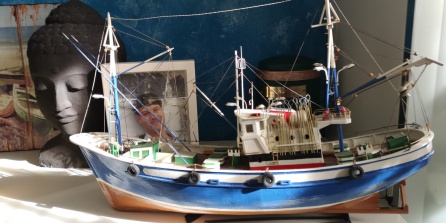 Una de las maquetas realizadas por José Una de las maquetas realizadas por José