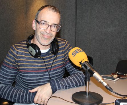 El autor del libro, Luis Arribas, en los estudios de SER Madrid Norte El autor del libro, Luis Arribas, en los estudios de SER Madrid Norte