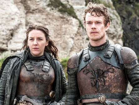 Los hermanos Yara y Theon Greyjoy Los hermanos Yara y Theon Greyjoy