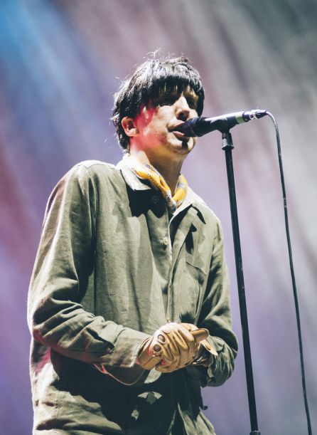 Bradford Cox, líder de Deerhunter, durante su actuación en Tomavistas Bradford Cox, líder de Deerhunter, durante su actuación en Tomavistas