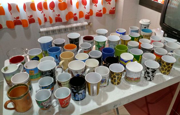 Las tazas del día a día. Las tazas del día a día.