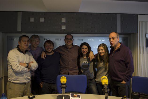 Julio López, Carlos Nicolás, Fermín Agustí, Nacho Ares, María Belchi, Alba Morales y Enrique Hernández Julio López, Carlos Nicolás, Fermín Agustí, Nacho Ares, María Belchi, Alba Morales y Enrique Hernández