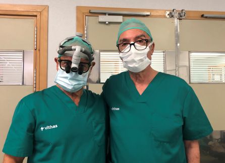 Dr. José Montero y Juan José Millás Dr. José Montero y Juan José Millás