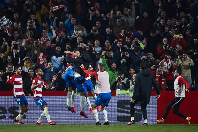 El Granada consiguió el pase a semifinales a Copa del Rey con un gol de Roberto Soldado en los últimos minutos del partido contra el Valencia El Granada consiguió el pase a semifinales a Copa del Rey con un gol de Roberto Soldado en los últimos minutos del partido contra el Valencia