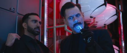Jim Carrey en una escena de Sonic: La película Jim Carrey en una escena de Sonic: La película
