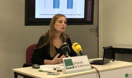 María José García, portavoz del Sindicato de Enfermeras, SATSE María José García, portavoz del Sindicato de Enfermeras, SATSE